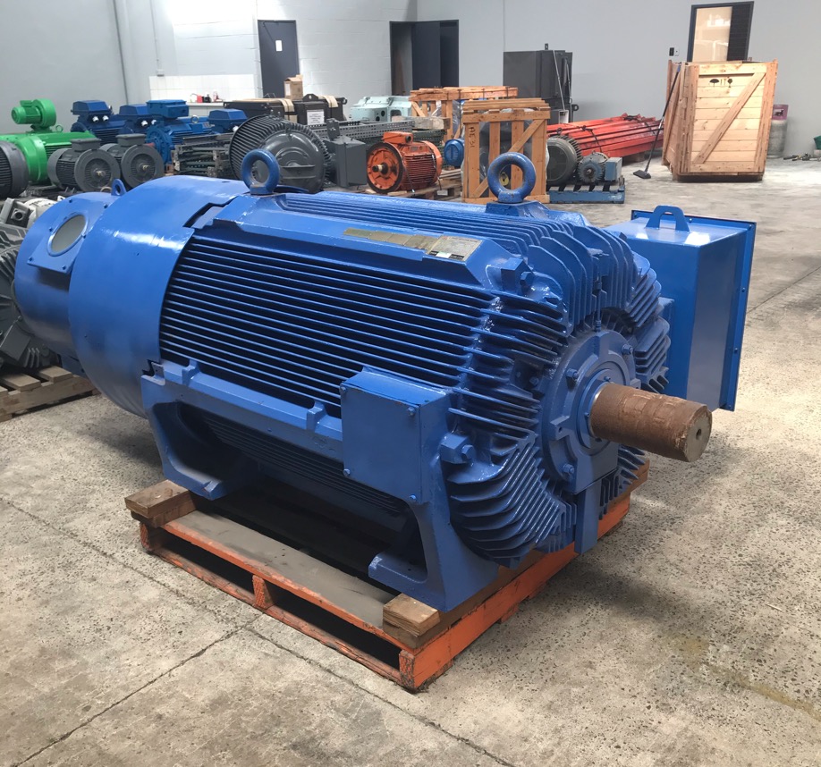 450 kw Slip Ring Electric Motor G&R National Electric Motor Sales