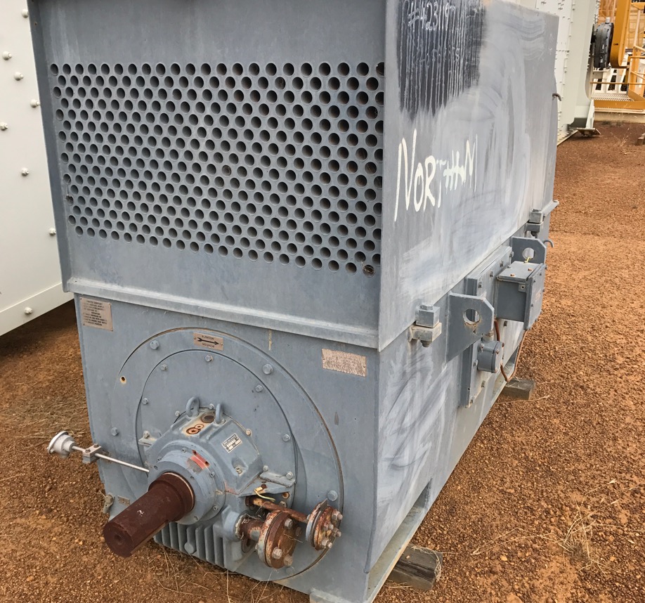 600 kw AC Electric Motor G&R National Electric Motor Sales